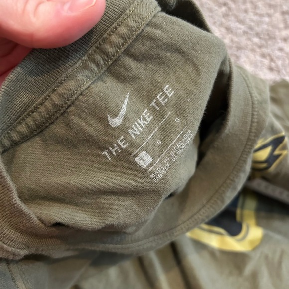 Nike Philadelphia Eagles‎ NFL Sanders 26 Olive Green T Shirt Mens Size Large - Picture 7 of 8